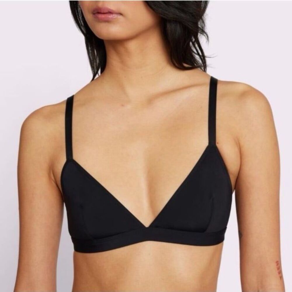 Parade Black Triangle Mesh Bralette Size Small